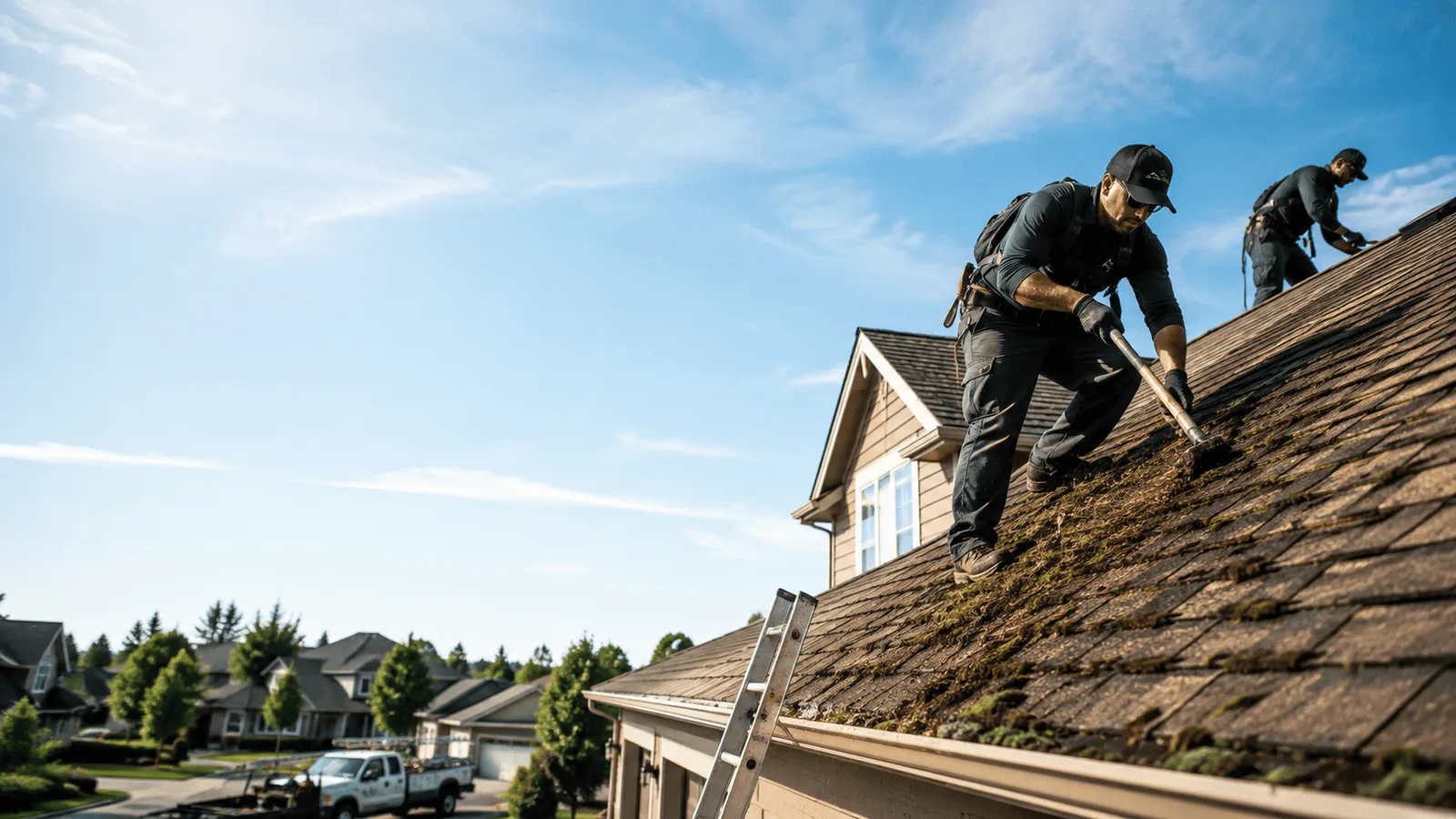 Roof Moss Removal in Clarkston, UT near me